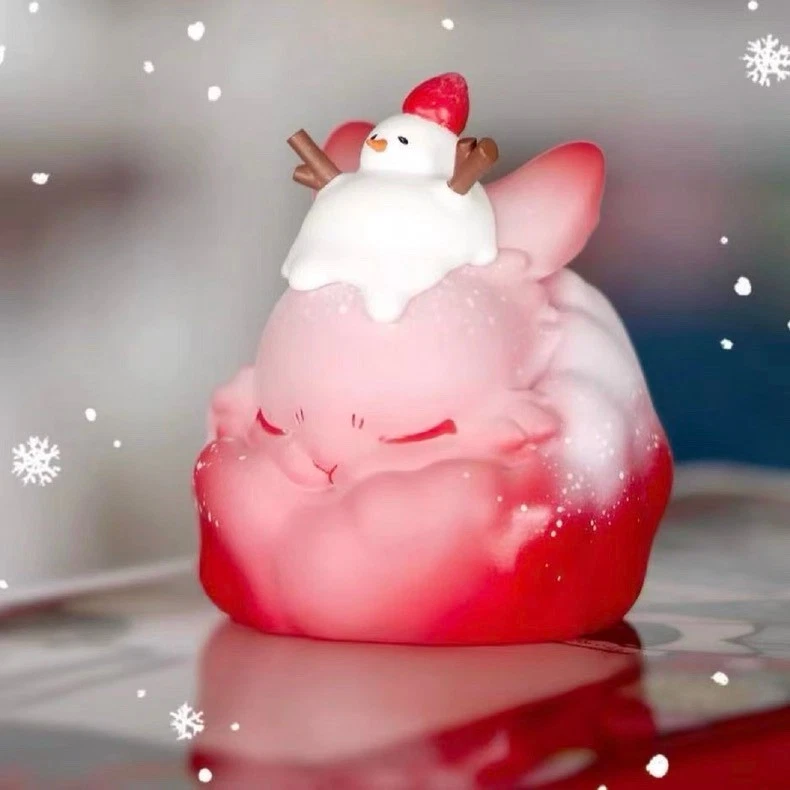 YOYO YEUNG Studio RABY Strawberry Gradient Red Soft Vinyl Figure Model H5CM(2in) - Image 1 of 4