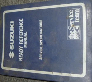 1991 Suzuki VX800M Motorcycle Specifications Ready Reference Manual xz - Picture 1 of 11