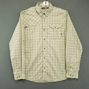 Howler Bros Button Up Tech Fishing Shirt Men's Large Plaid Long Sleeve Pockets - Picture 1 of 15