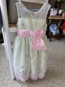 Jona Michelle Floral Girls Dress Size 7 - Picture 1 of 15