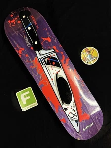 RARE SIGNED TJ Rogers Blind Reaper Knife R7 Blade Skateboard Deck AUTOGRAPHED - Picture 1 of 9