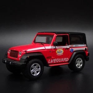2006-2018 JEEP Wrangler JK Volusia Fl Spiaggia Patrol 1/64 Scala Modellino Auto - Foto 1 di 7