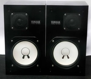 YAMAHA NS-10M Speakers Pair w/ Original Box Tested Works Japan FedEx GS03 - Picture 1 of 5