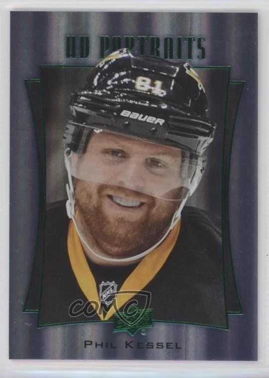 2016-17 Upper Deck UD Portraits Rainbow Green Foil Phil Kessel #P-46 - Image 1 of 2