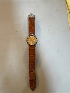 E6 Vintage Rolex Geneve Edelstahl Quarz Uhr - Bild 1 von 15