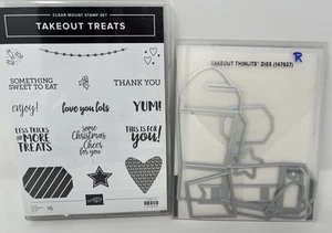 Stampin’ Up! Takeout Treats Stempelset & Takeout Treats Stanzen Konvolut Box 147858 - Bild 1 von 3