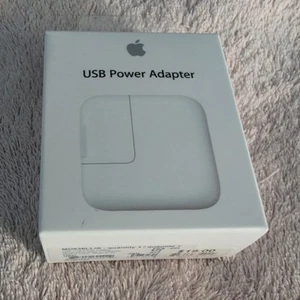 BRAND NEW Apple 12W Single USB Wall Charger Power Adapter MD836LL/A White A1401 - Picture 1 of 4