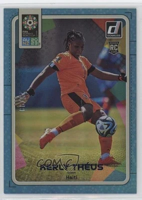2023 Panini Donruss FIFA Women's World Cup Blue /99 Kerly Theus #75 - Image 1 of 2