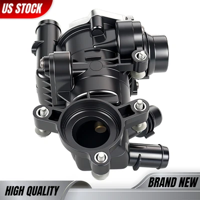 Engine Coolant Thermostat Housing Assembly for Mercedes-Benz C300 E350 GLE350 Foto 1 de 4