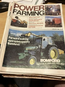 Power Farming January 1989 tractor brochure Smithfield Show Matbro Teleram - Picture 1 of 6