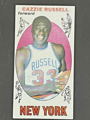 1969-70 Topps - Cazzie Russell #3 (RC) New York Knicks - Image 1 of 2