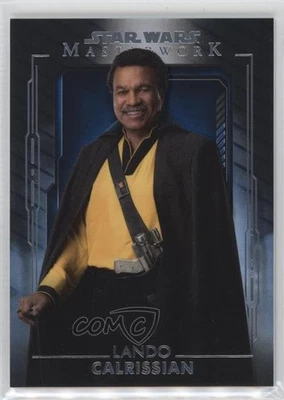 2020 Topps Star Wars Masterwork Blue Lando Calrissian #27 4et - Image 1 of 3