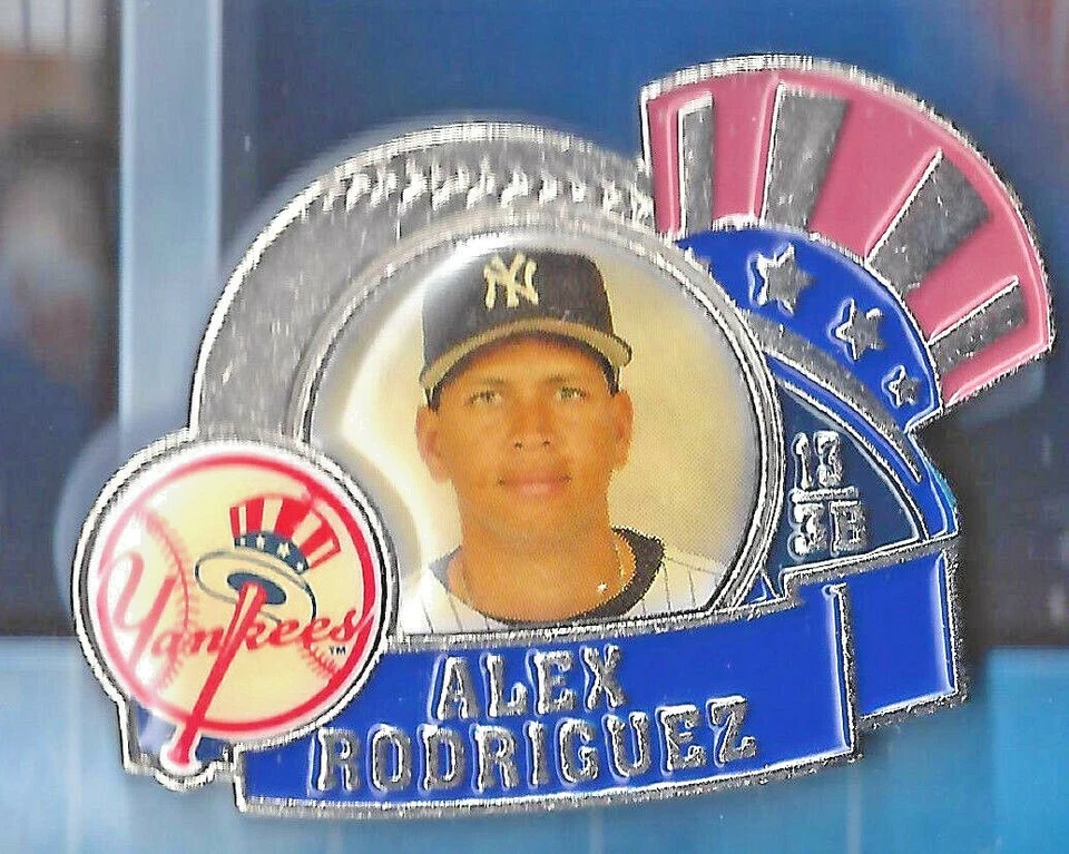 Alex Rodriguez 2007 New York Yankee Post Pin Collection   - Image 1 of 1