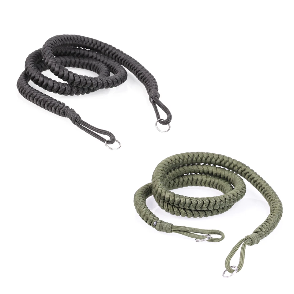 Foto&Tech Adjustable Braided Camera Neck Strap Quick Release with Lug Rings - Image 1 of 4