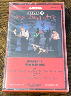HEAVEN 17 HOW MEN ARE Cassette Tape 1984 Synth-Pop Electronic Rare FREE SHIPPING - Image 1 of 3