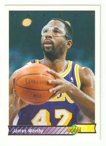 1992-93 Upper Deck #156 - JAMES WORTHY - Picture 1 of 1