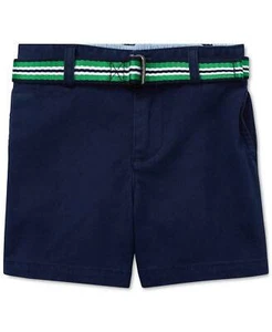 Polo Ralph Lauren Baby Boys Belted Stretch Chino Shorts - Picture 1 of 2