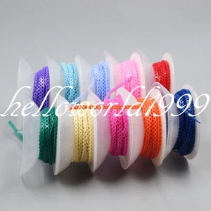 10 Roll Dental Orthodontic Elastic Ultra Power Chain Rubber Band Continuous Type - Picture 1 of 12