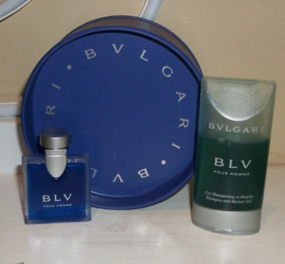 Bvlgari BLV Pour Homme .17oz EDT & 1 oz Shampoo and 1 oz Shower Gel Travel Size - Image 1 of 4