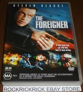 THE FOREIGNER DVD STEVEN SEAGAL REGION 4 RATED MA15+ 2003 - Picture 1 of 2