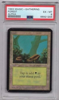 FOREST MAGIC MTG ALPHA #294 PSA #66921204 GRADED EX-MT6  1993 - Image 1 of 2