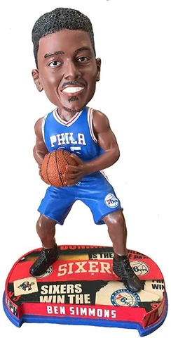 Ben Simmons Philadelphia 76ers NBA Headline Bobblehead by FOCO Sixers Australia Cover