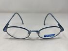 Fisher Price COTTON CANDY BLUE 42-15-130 Metal Full Rim Eyeglasses Frame NO68