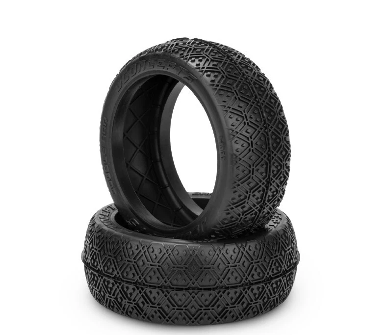 Jconcepts Double Bar Silver Compound Tires Fits 83mm 1/8th Buggy Wheel 411106 - Image 1 of 1