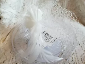David's Bridal Headpiece Collection Still w/ Tags on the Comb Flowered Headpiece - Picture 1 of 8