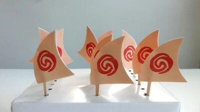 Moana Velero, Cupcake Toppers - Maui Boy Party - Cake Pop. 12 PIEZAS Foto 1 de 3