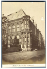 Belgique, Ghent, Hôtel de Ville  vintage albumen print Tirage albuminé  10x1
