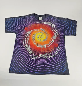 T-Shirt Grateful Dead 1992 Collectors Spiral Skelette Größe XL Vintage 90er selten - Bild 1 von 17