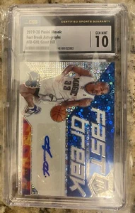 2019-2020 Panini Mosaic Fast Break FB-GHL Grant Hill CGC 10 - Picture 1 of 2