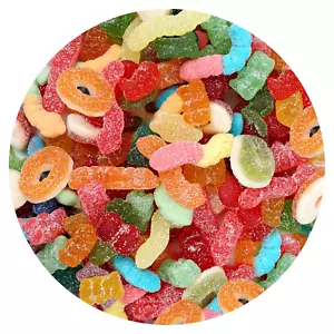 Assorted Gummy Mix Candy, 2Lb Bulk Bag, Gummy Bears, Assorted Sour Bears, Gummy - Picture 1 of 6