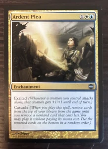 MTG Ardent Plea Alara Reborn 1/145 Regular Uncommon MP - Picture 1 of 2