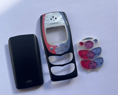 Nokia 2300 Housing Cover Black with Buttons - Image 1 of 4