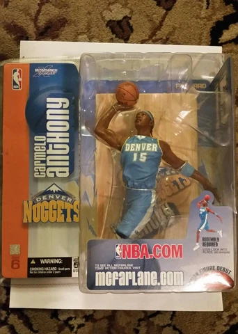 McFarlane Sports NBA Basketball  Series 6 Carmelo Anthony Action Figure 2004 Cover