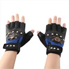 Anti-slip Cycling Gloves Motorcycle Gloves Skulls Gloves Half Finger Gloves