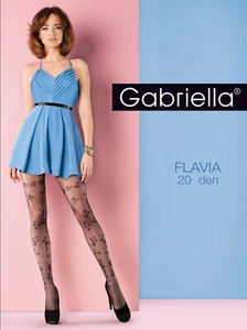 Preciosas medias bohemias estampadas florales - Flavia de Gabriella - Imagen 1 de 1