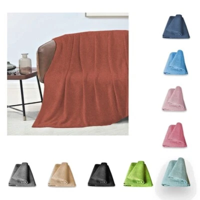 Telo Arredo Copritutto Copridivano Gran Foulard Multiuso Copriletto Cotone Italy - Immagine 1 di 4