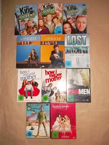 TV Serie King of Queens Dr. House Lost How I met your Mother Mad Men ua 11 Boxen - Bild 1 von 6
