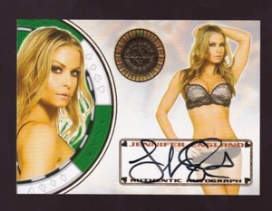 Benchwarmer 2013 Vegas Baby Autogrammkarte #8 Jennifer England GOLDFOLIE - Bild 1 von 2