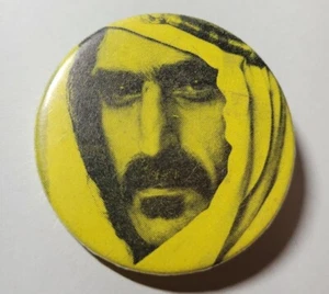 Vtg Frank Zappa 70s Sheik Yerbouti Badge Pin Button 1979 Acid Psychedelic Rock - Picture 1 of 4