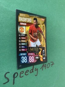 Topps Champions League 2019 20 Limited Edition Rashford Gold LE9G Match Attax - Bild 1 von 1