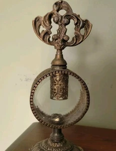 Gold Filigree & Glass Perfume Lot - Picture 1 of 4