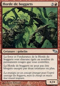 *MRM* FR/VF 2x Horde de boggarts - horde of Boggarts MTG SHM - Picture 1 of 1