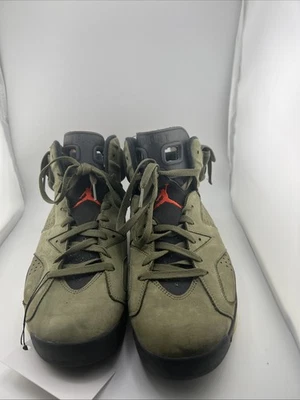 Talla 11.5 - Jordan 6 Retro x Travis Scott Olive Usado Foto 1 de 4