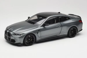 113020124 BMW M4 G82 Grey Metallic Minichamps 1/18 - Imagen 1 de 8