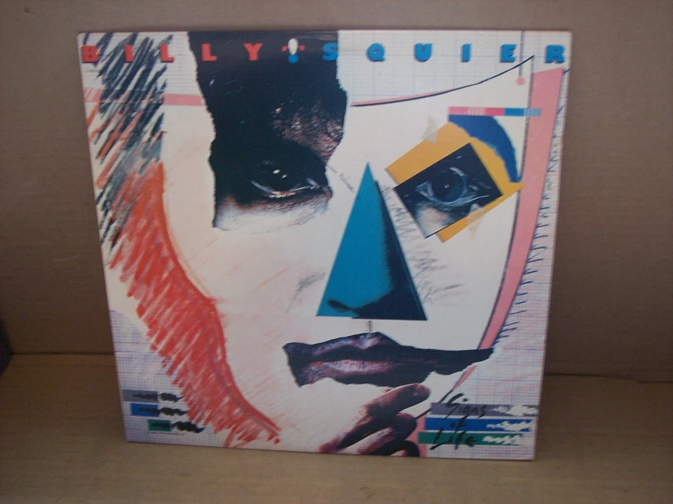 Billy Squier Signs of Life vinyl LP record 1984 Capitol Records SJ-512361 EX-NM - Image 1 of 4