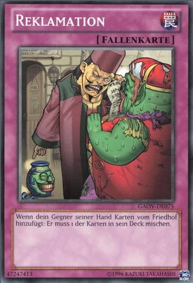 YuGiOh Reklamation GAOV-DE075 Common Neu unl. - Bild 1 von 2